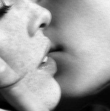 man and woman kissing man and woman kissing